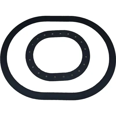 Oblong EPDM Boiler Gaskets